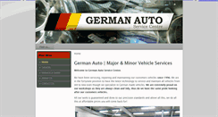 Desktop Screenshot of germanauto.co.za